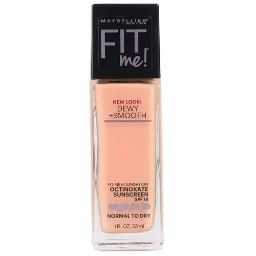 Maybelline, Fit Me, Dewy + Smooth Foundation, 228 Soft Tan, 1 fl oz (30 ml) Review