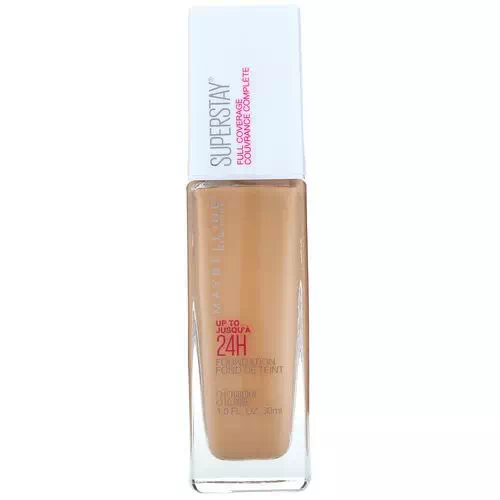 Maybelline, Super Stay, Full Coverage Foundation, 312 Golden, 1 fl oz (30 ml) Review