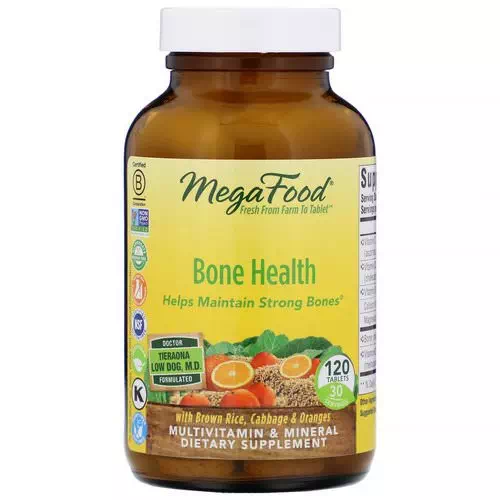 MegaFood, Bone Health, 120 Tablets Review