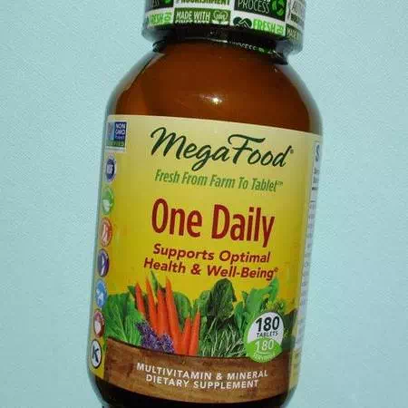 MegaFood, One Daily, 180 Tablets Review