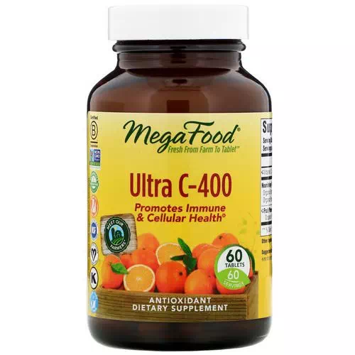 MegaFood, Ultra C-400, 60 Tablets Review
