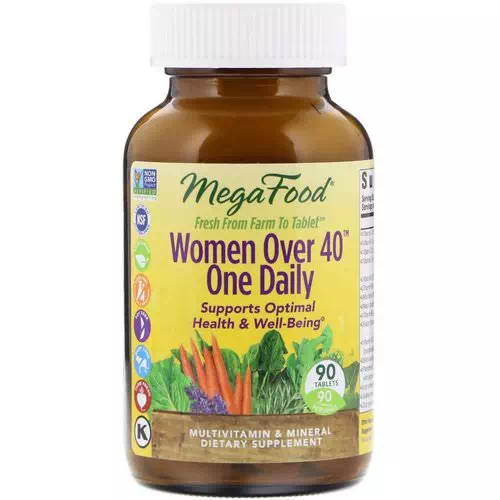 MegaFood, Women Over 40 One Daily, 90 Tablets Review