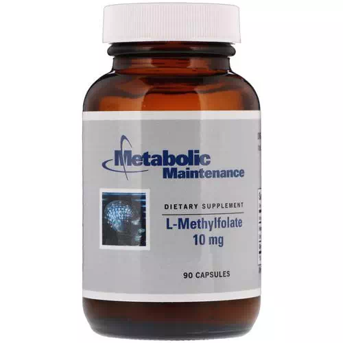 Metabolic Maintenance, L-Methylfolate, 10 mg, 90 Capsules Review