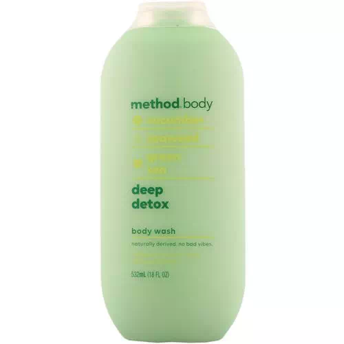 Method, Body, Body Wash, Deep Detox, 18 fl oz (532 ml) Review