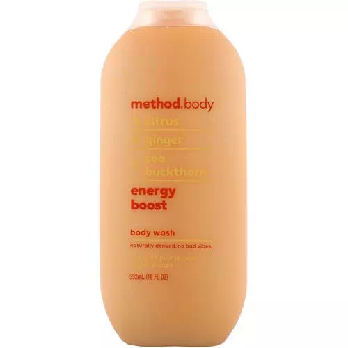 Method, Body, Body Wash, Energy Boost, 18 fl oz (532 ml) Review