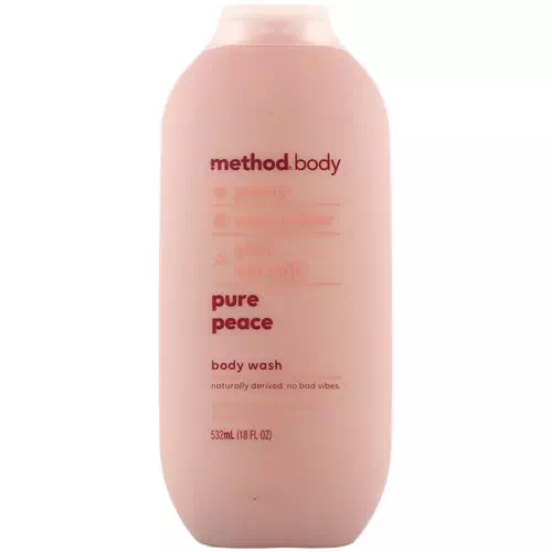 Method, Body, Body Wash, Pure Peace, 18 fl oz (532 ml) Review