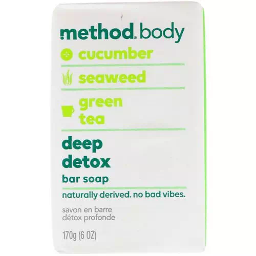 Method, Body, Deep Detox, Bar Soap, 6 oz (170 g) Review