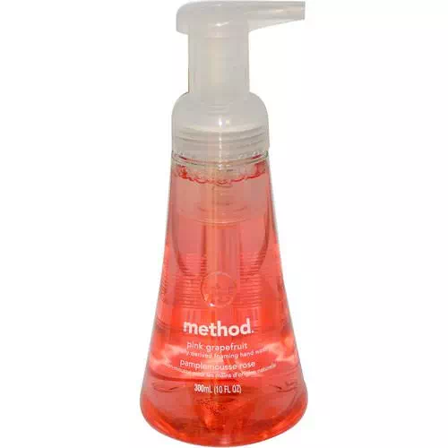 Method, Foaming Hand Wash, Pink Grapefruit, 10 fl oz (300 ml) Review