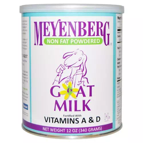 Meyenberg Goat Milk, Non Fat Powdered Goat Milk, 12 oz (340 g) Review