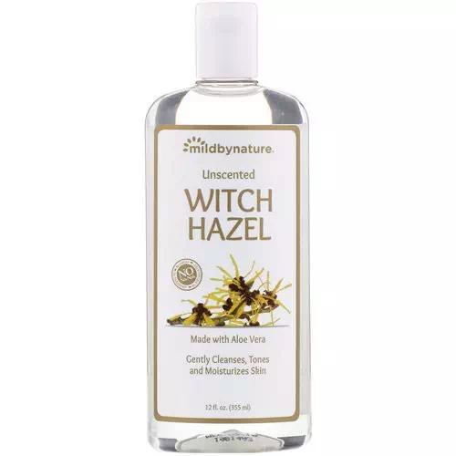 Mild By Nature, Witch Hazel, Unscented, Alcohol-Free, 12 fl oz (355 ml) Review