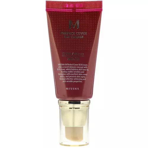 Missha, Perfect Cover BB Cream, SPF 42 PA+++, No. 23 Natural Beige, 50 ml Review