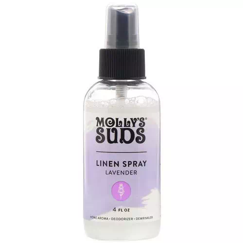 Molly's Suds, Linen Spray, Lavender, 4 fl oz Review