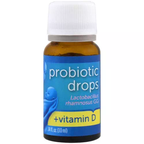Mommy's Bliss, Probiotic Drops + Vitamin D, .34 fl oz (10 ml) Review