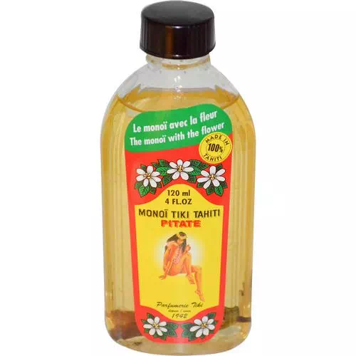 Monoi Tiare Tahiti, Coconut Oil, Pitate (Jasmine), 4 fl oz (120 ml) Review