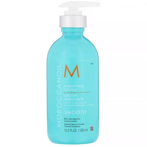 Moroccanoil, Smoothing Lotion, Smooth, 10.2 fl oz (300 ml) Review