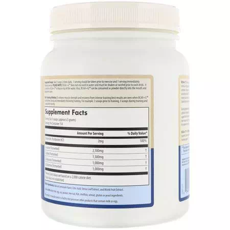 L-Glutamine, BCAA, Amino Acids, Supplements