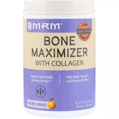 MRM, Bone Maximizer with Collagen, Natural Orange, 0.69 lb (315 g) Review