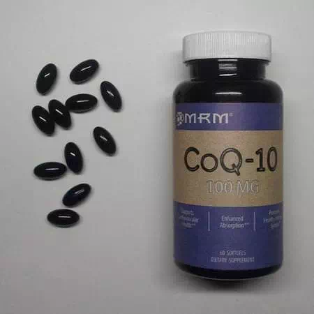 MRM, CoQ-10, 100 mg, 120 Softgels Review