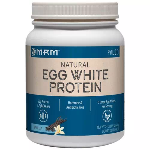 MRM, Natural Egg White Protein, Vanilla, 1.5 lbs (680 g) Review