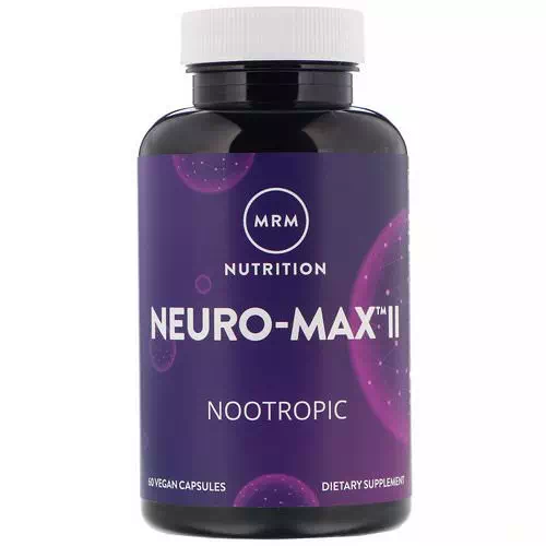 MRM, Neuro-Max II, 60 Vegan Capsules Review