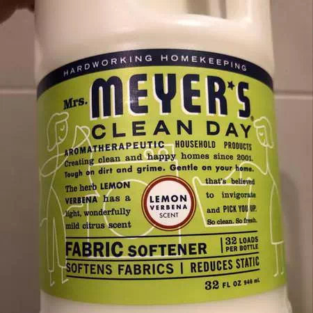 Fabric Softener, Lemon Verbena Scent