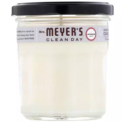 Mrs. Meyers Clean Day, Scented Soy Candle, Lavender Scent, 7.2 oz Review