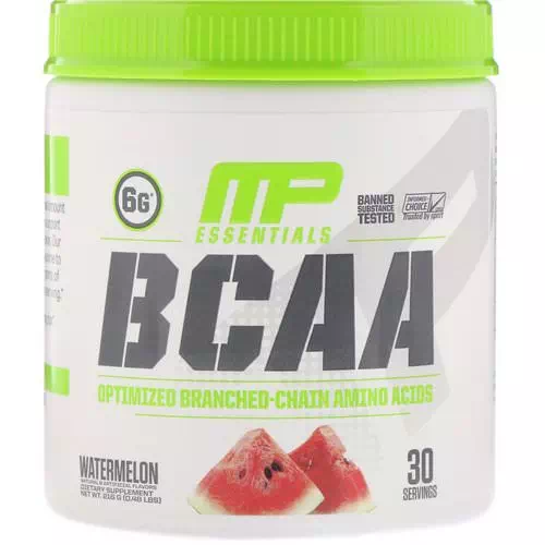 MusclePharm, BCAA Essentials, Watermelon, 0.48 lbs (216 g) Review