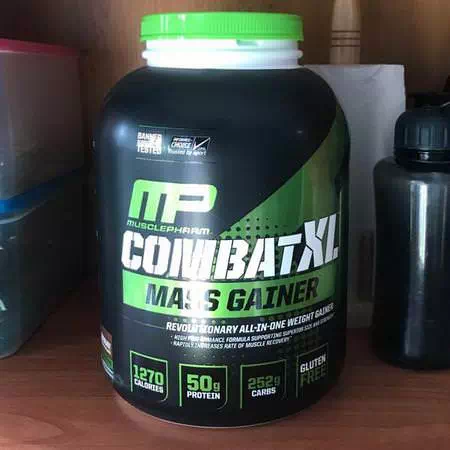 MusclePharm, Combat XL Mass Gainer, Chocolate, 6 lbs (2722 g) Review