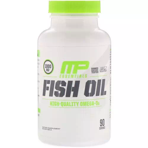 MusclePharm, Essentials, Fish Oil, 90 Softgels Review
