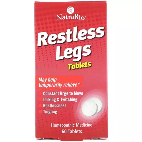 NatraBio, Restless Legs, 60 Tablets Review