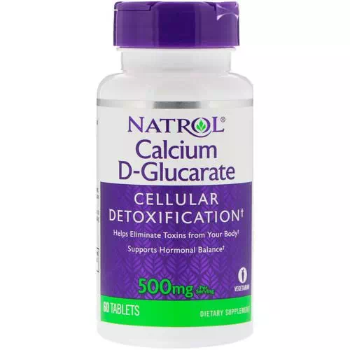 Natrol, Calcium D-Glucarate, 500 mg, 60 Tablets Review