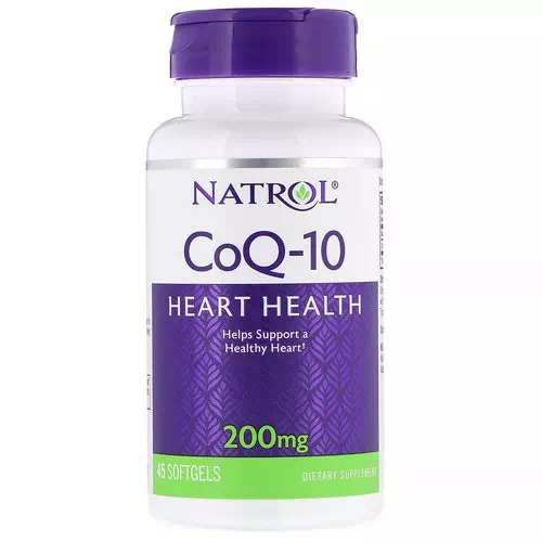 Natrol, Co-Q10, 200 mg, 45 Softgels Review