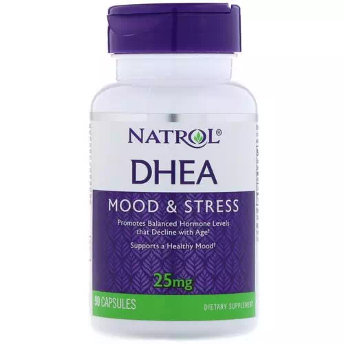 Natrol, DHEA, 25 mg, 90 Capsules Review