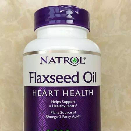 Natrol, Flaxseed Oil, Heart Health, 1,000 mg, 90 Softgels Review