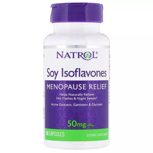 Natrol, Soy Isoflavones, 50 mg, 60 Capsules Review