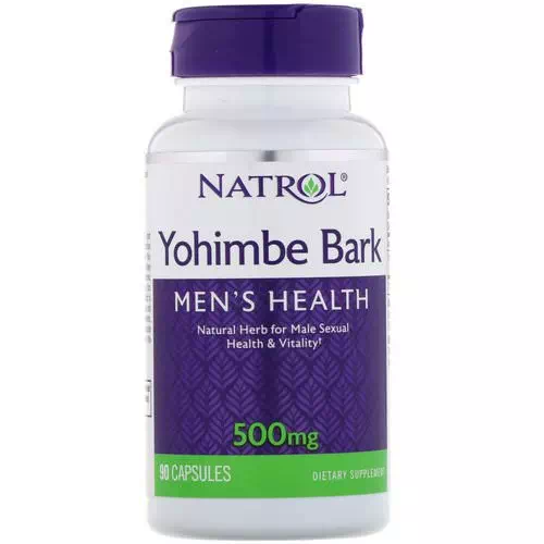 Natrol, Yohimbe Bark, 500 mg, 90 Capsules Review