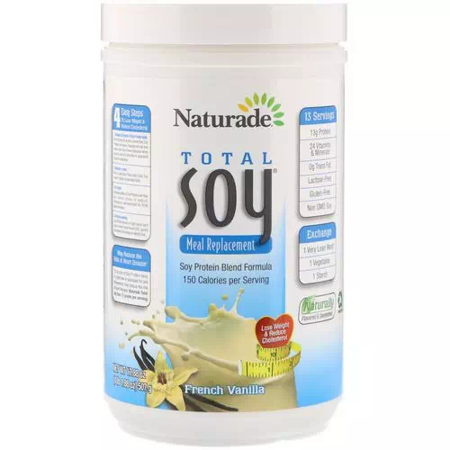 Naturade, Total Soy Meal Replacement, French Vanilla, 17.88 oz (507 g) Review