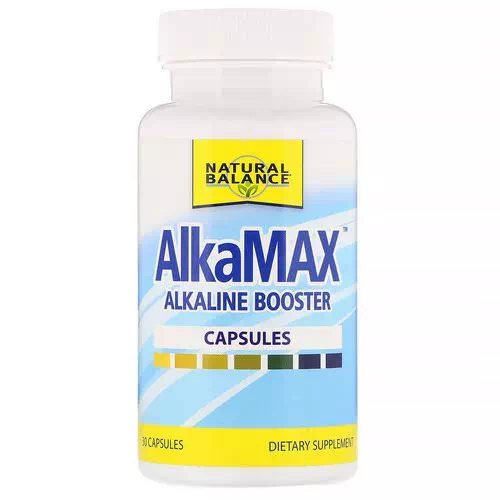 Natural Balance, AlkaMax, Alkaline Booster, 30 Capsules Review