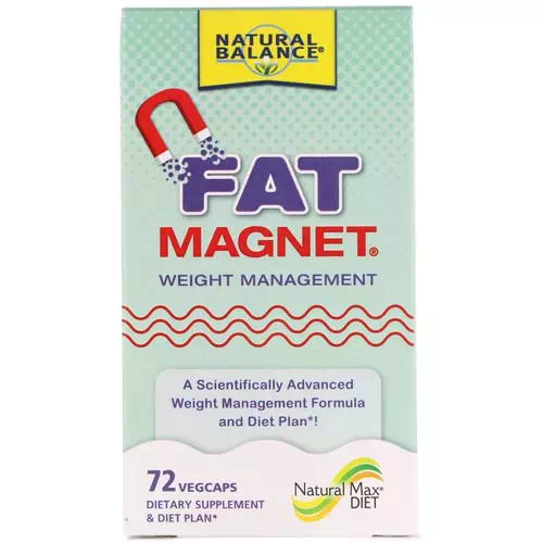 Natural Balance, Fat Magnet, Weight Management, 72 Vegcaps Review