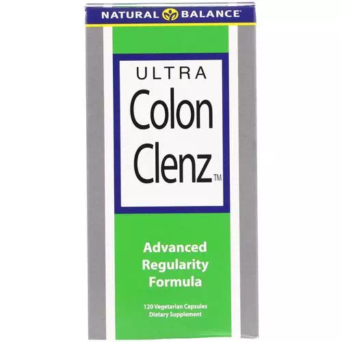 Natural Balance, Ultra Colon Clenz, 120 Vegetarian Capsules Review