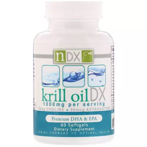 Natural Dynamix (NDX), Krill Oil DX, 1000 mg, 60 Softgels Review