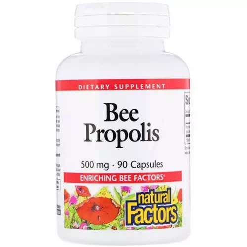 Natural Factors, Bee Propolis, 250 mg, 90 Capsules Review