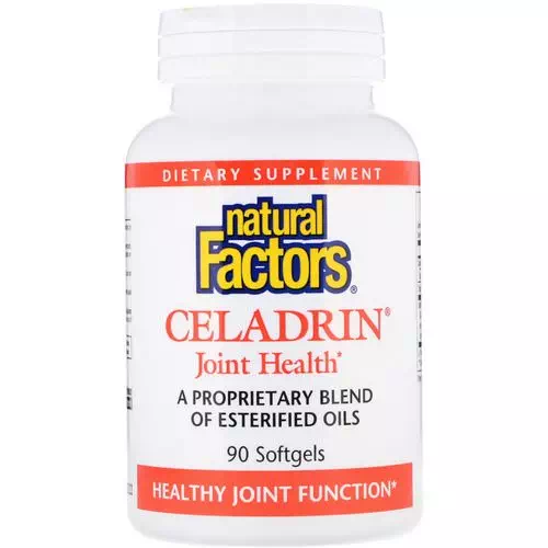 Natural Factors, Celadrin, Joint Health, 90 Softgels Review