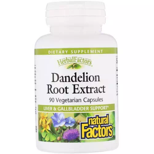 Natural Factors, Dandelion Root Extract, 90 Vegetarian Capsules Review