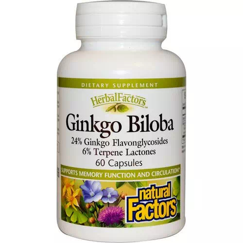 Natural Factors, Ginkgo Biloba, 60 Capsules Review