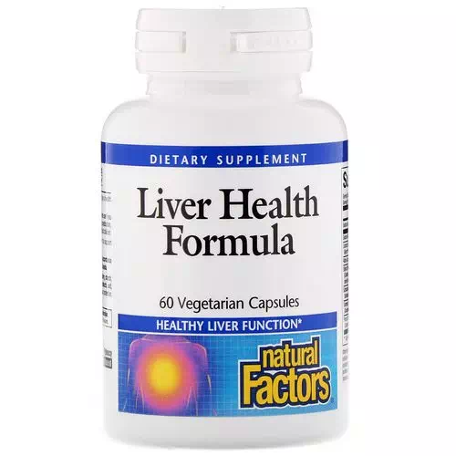 Natural Factors, Liver Health Formula, 60 Vegetarian Capsules Review