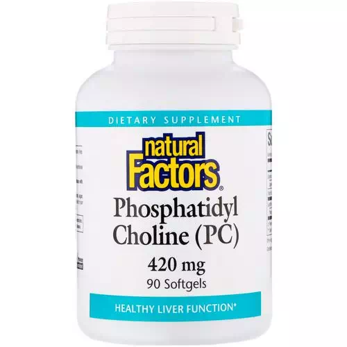 Natural Factors, Phosphatidyl Choline (PC), 420 mg, 90 Softgels Review