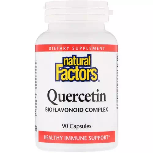 Natural Factors, Quercetin, Bioflavonoid Complex, 90 Capsules Review