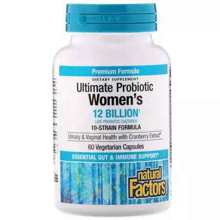 Natural Factors, Probiotic Formulas, Women's Health
