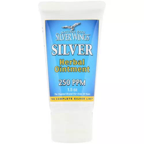 Natural Path Silver Wings, Silver Herbal Ointment, 250 PPM, 1.5 oz Review